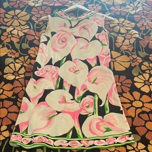 Vintage Mod A-Line Floral Mindress